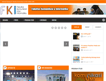 Tablet Screenshot of fki.ums.ac.id