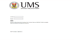 Desktop Screenshot of e-attendance.ums.edu.my