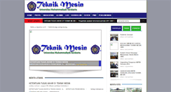 Desktop Screenshot of mesin.ums.ac.id