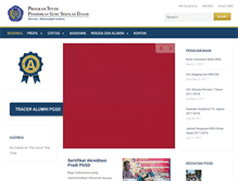 Tablet Screenshot of pgsd.ums.ac.id