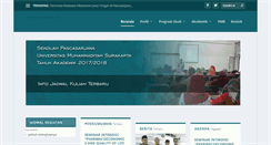 Desktop Screenshot of pasca.ums.ac.id